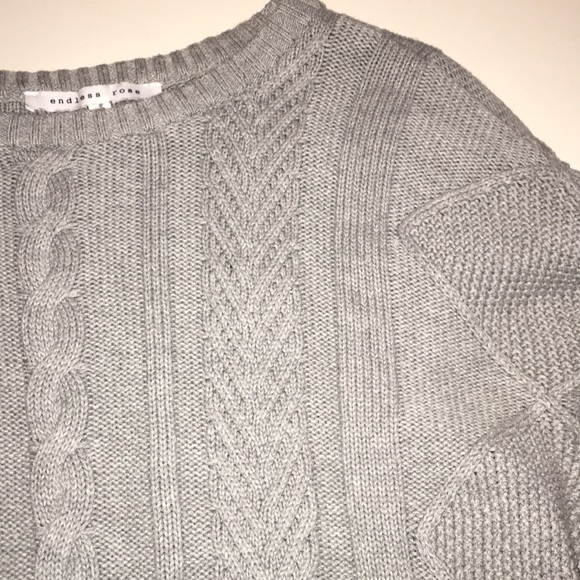 Endless Rose Crewneck Cotton Sweater - Picture 5 of 5